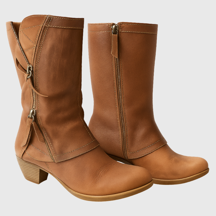 Fanny | Bottes mi mollet d'automne