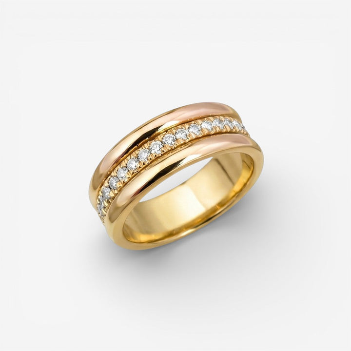 Sarah - Bague Vintage en Zirkonia Incrustée