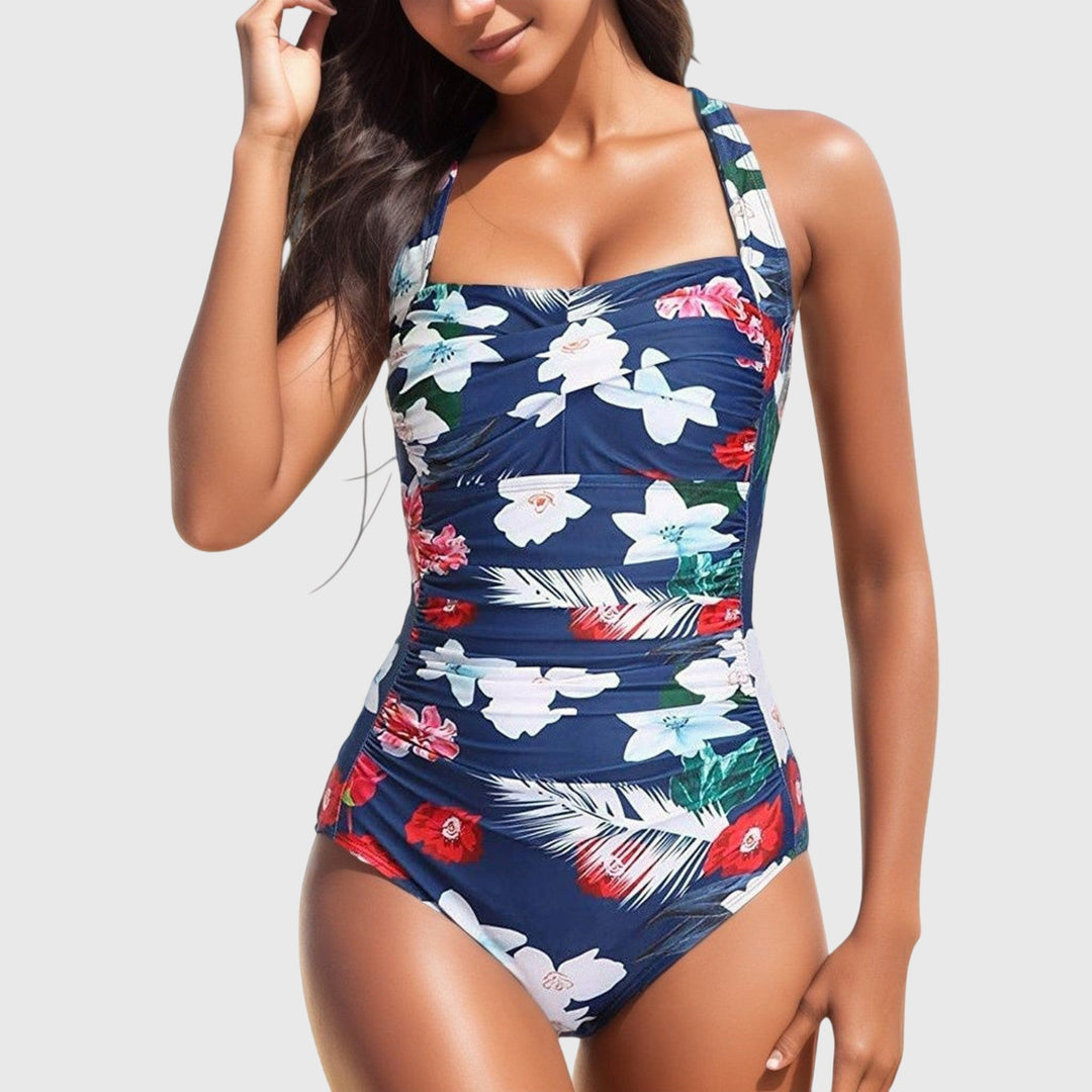Raphaëlle | Maillot de Bain Floral Une Pièce