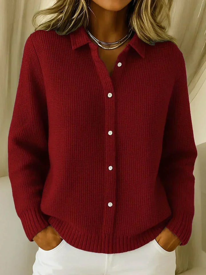 Sophie | Cardigan texturé à boutons