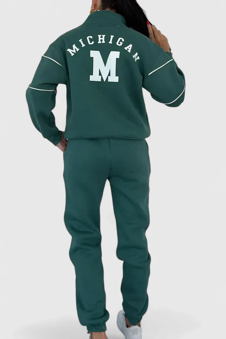 Alessyanna | Ensemble de détente confortable en deux pièces