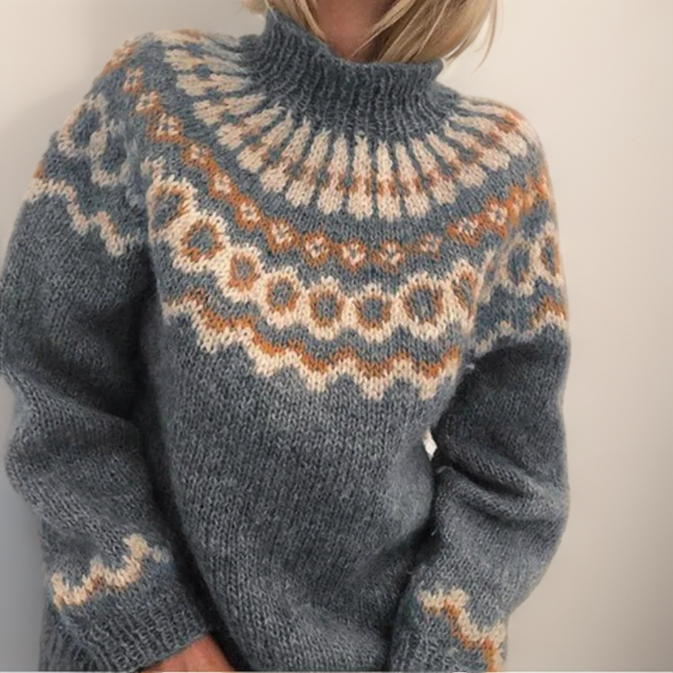 Adeline | Pull en tricot vintage