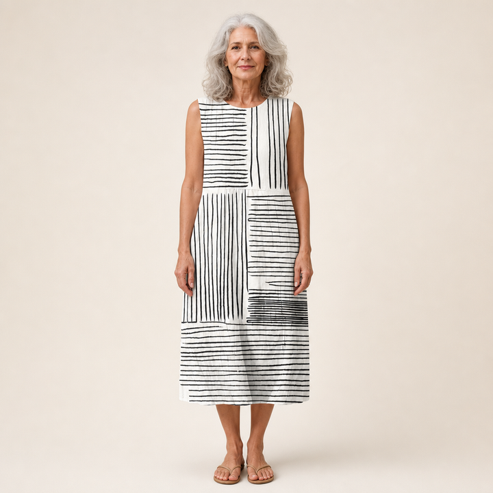 Vivienne - Robe d’Été Confortable Sans Manches