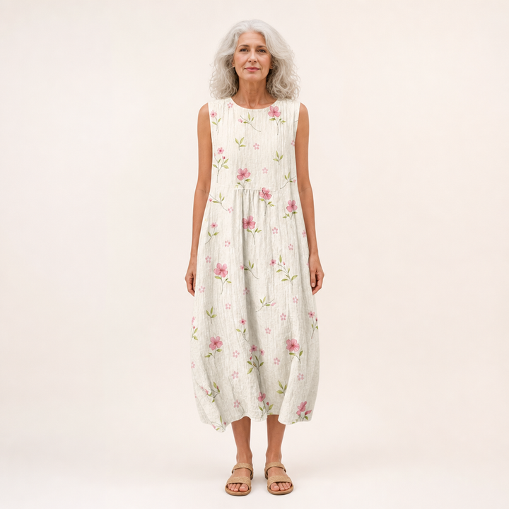 Faustine - Robe d’Été Confortable Sans Manches
