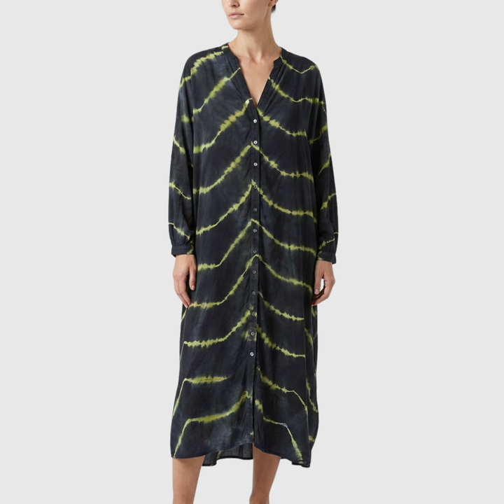 Manon | Robe Maxi Rayée Boho Élégante