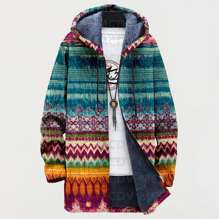 Charlotte | Veste avec motif ethnique