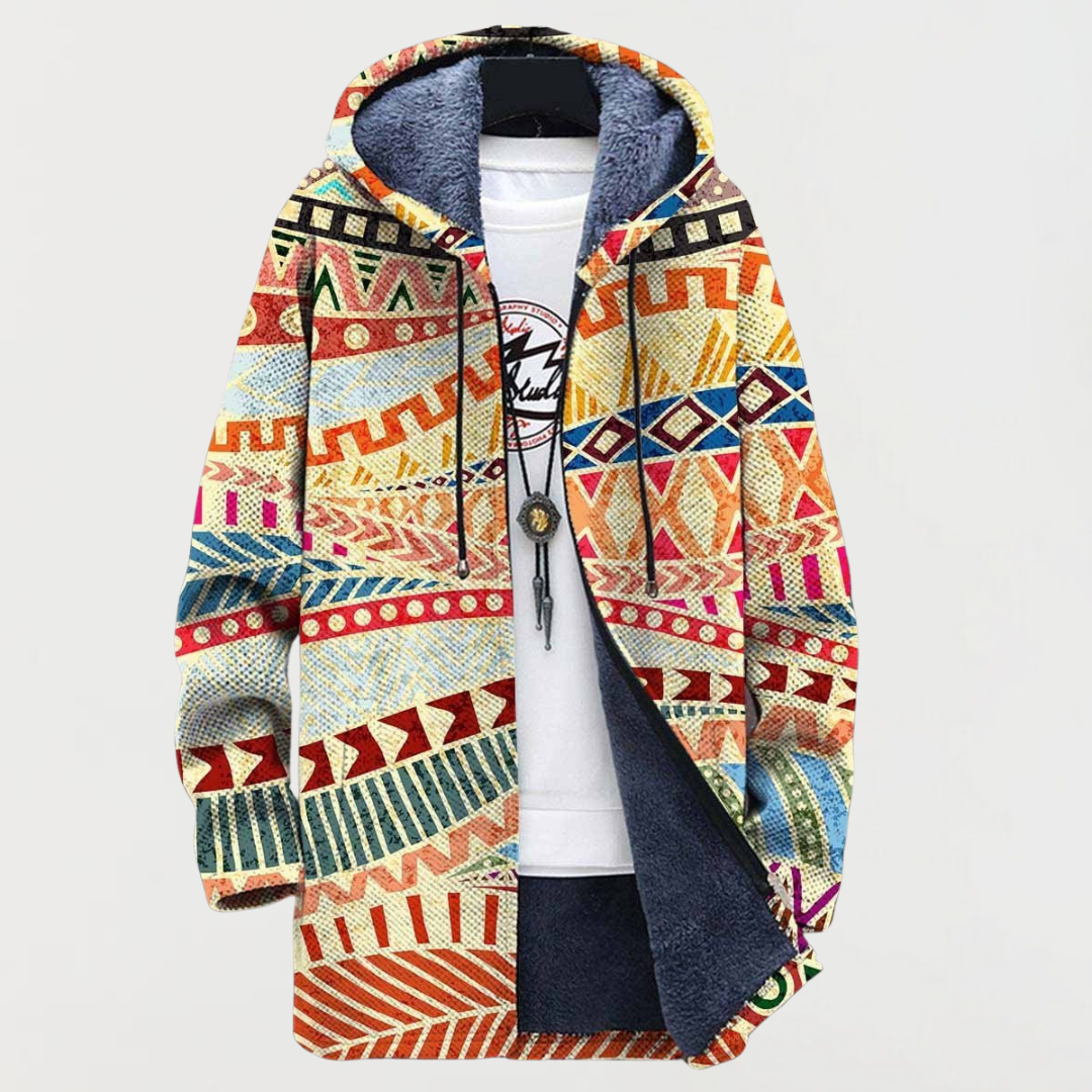 Colette | Veste avec motif ethnique