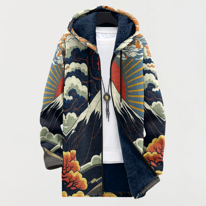 Geneviève | Veste au design matin de montagne