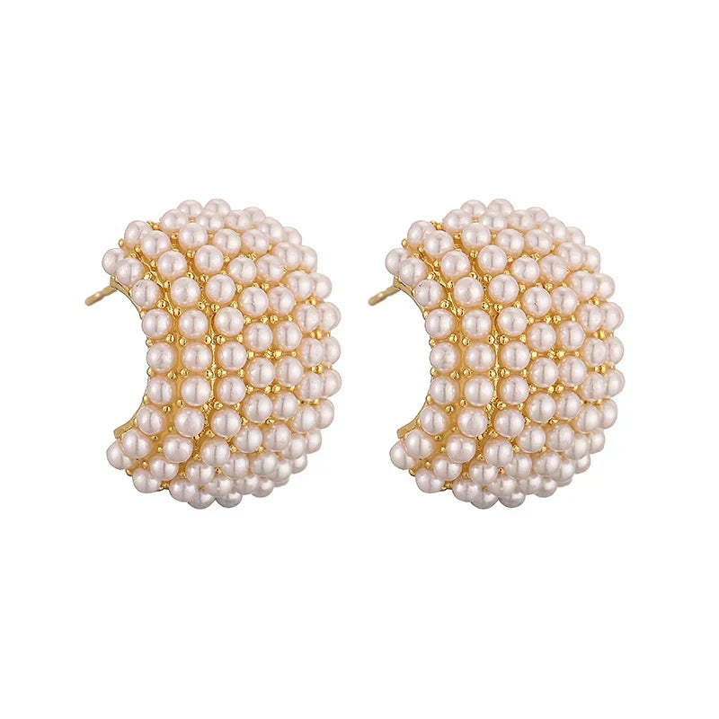 Boucles d'oreilles en perles classiques