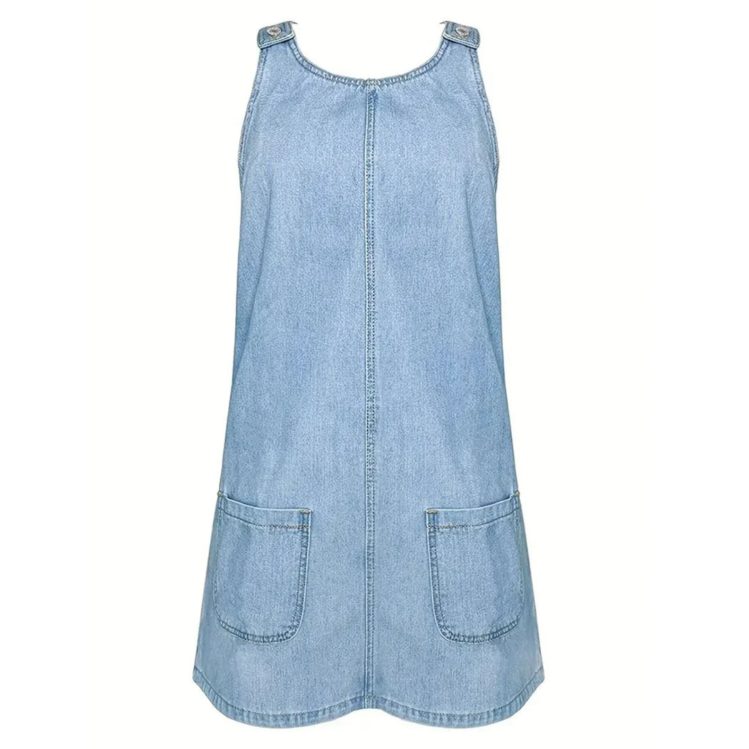 Lucile | Robe décontractée look denim