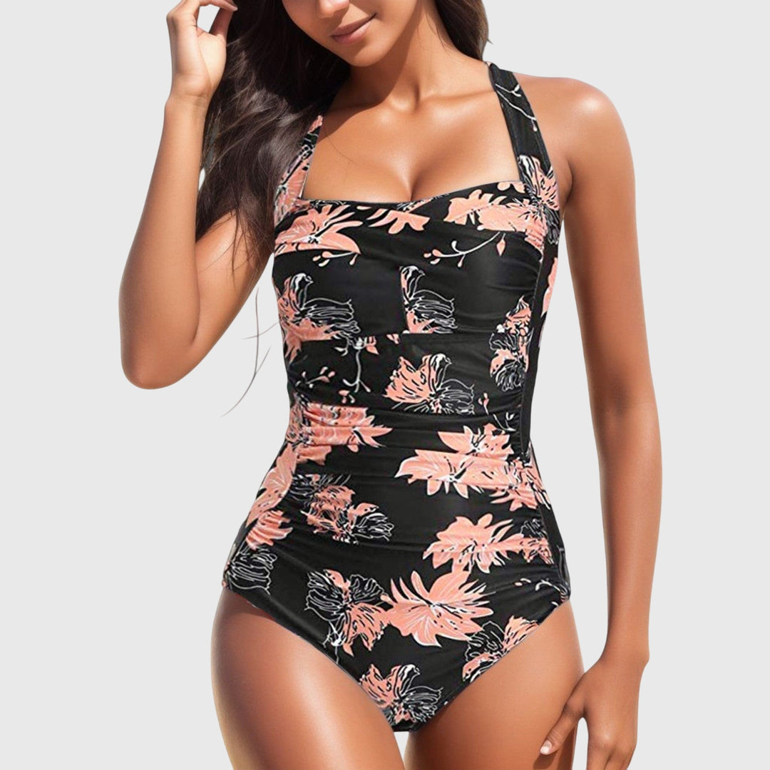 Raphaëlle | Maillot de Bain Floral Une Pièce