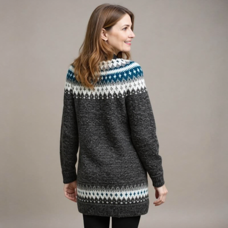 Pull en Laine Islandaise Classique