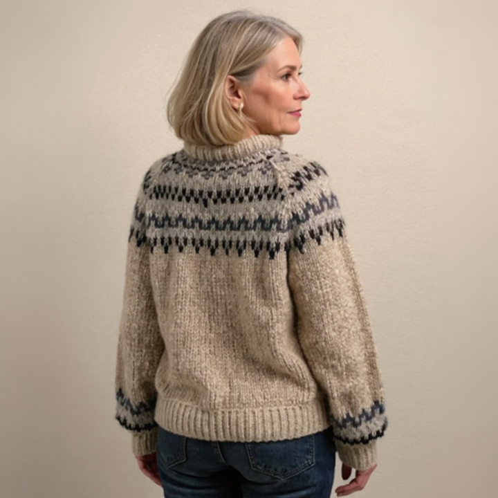 Pull en laine islandaise classique