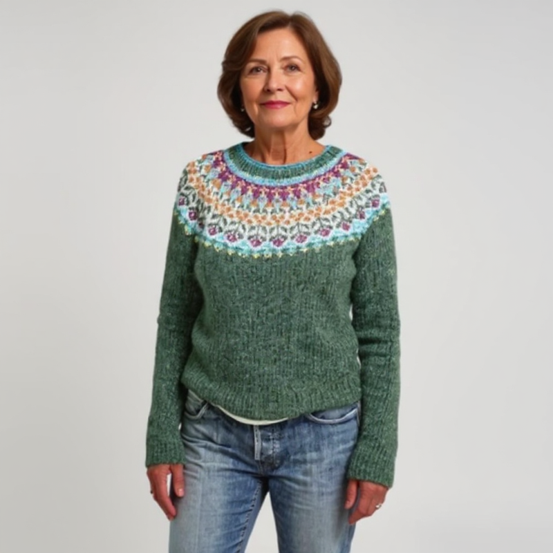 Pull en laine islandaise classique