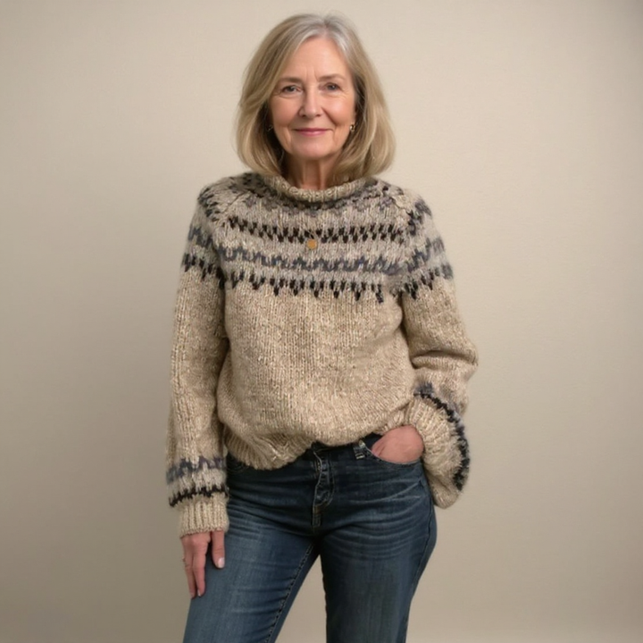 Pull en laine islandaise classique