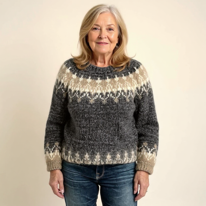 Pull en Laine Islandaise Classique