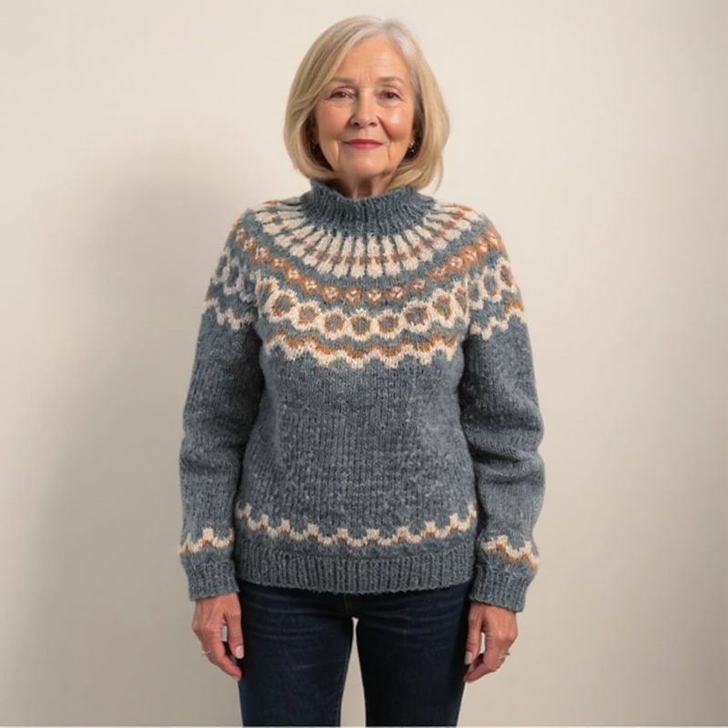 Pull en Laine Islandaise Classique