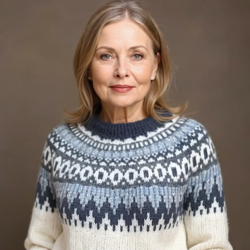 Pull en Laine Islandaise Classique