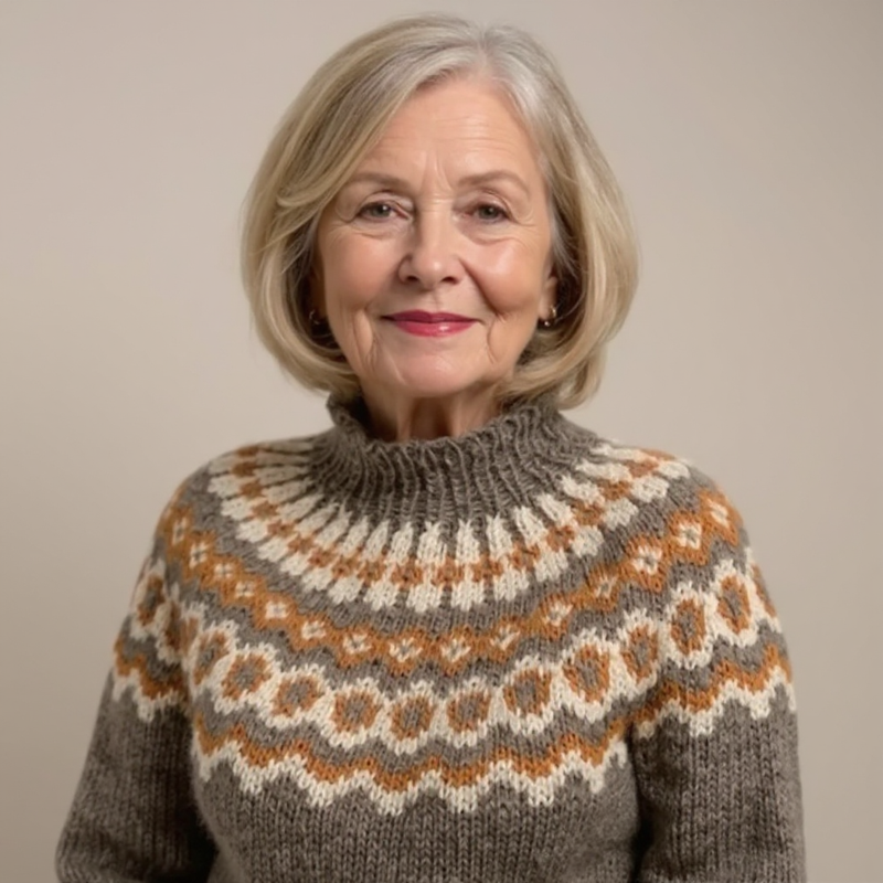 Pull en Laine Islandaise Classique