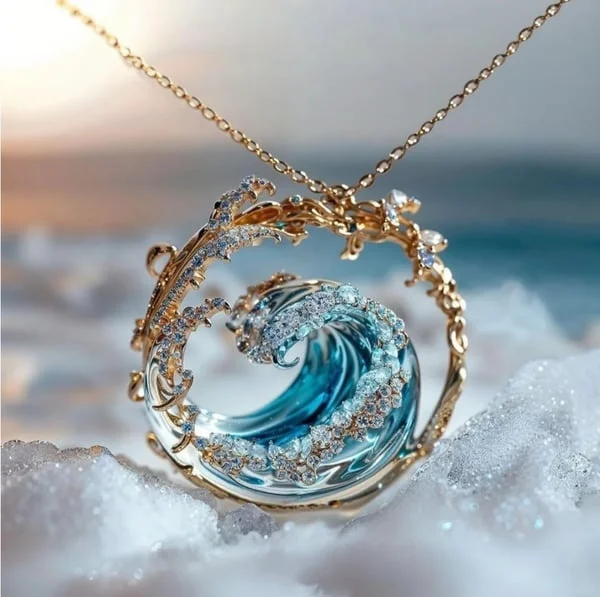 Collier Suspendu Ocean's Oath