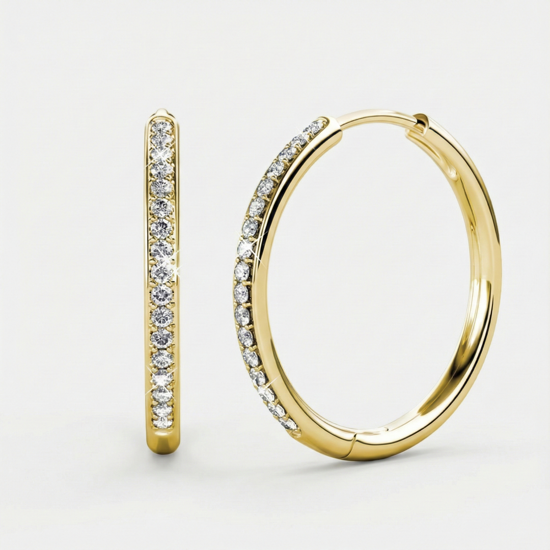 Boucles d’oreilles Sorel Pavé