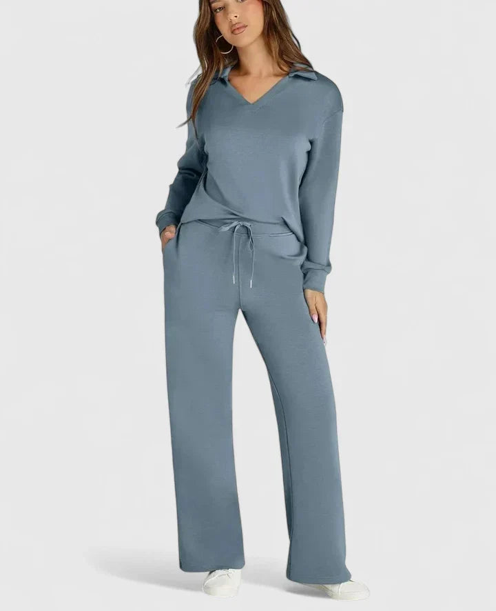 Anzhelee | Ensemble Sophistiqué en Deux Pièces