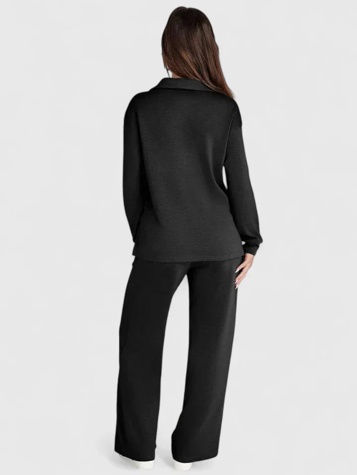 Anzhelee | Ensemble Sophistiqué en Deux Pièces