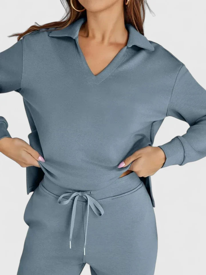 Anzhelee | Ensemble Sophistiqué en Deux Pièces